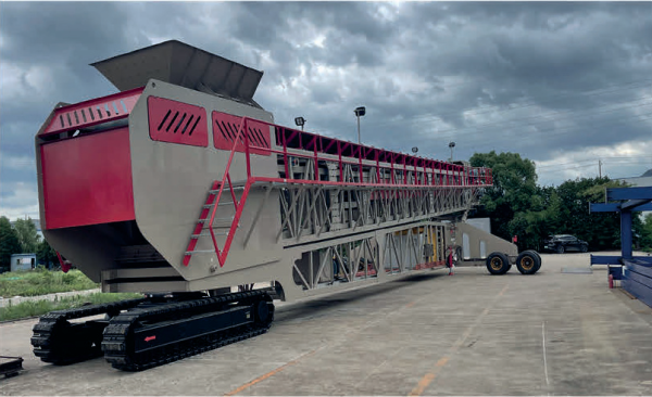 Radial-Rotating Mobile Conveyor Series