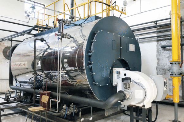 Boiler steam generator - Low - nitrogen gas - fired steam boiler
